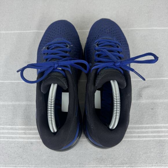 Nike Air Max 2017 Athletic Running Shoes Deep Royal Blue Hyper Cobalt M 7/W 8.5 main image 11